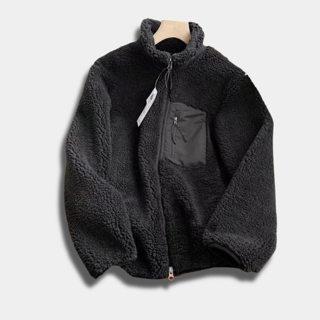 Corrano-Noir Thickened Fleece Jacket