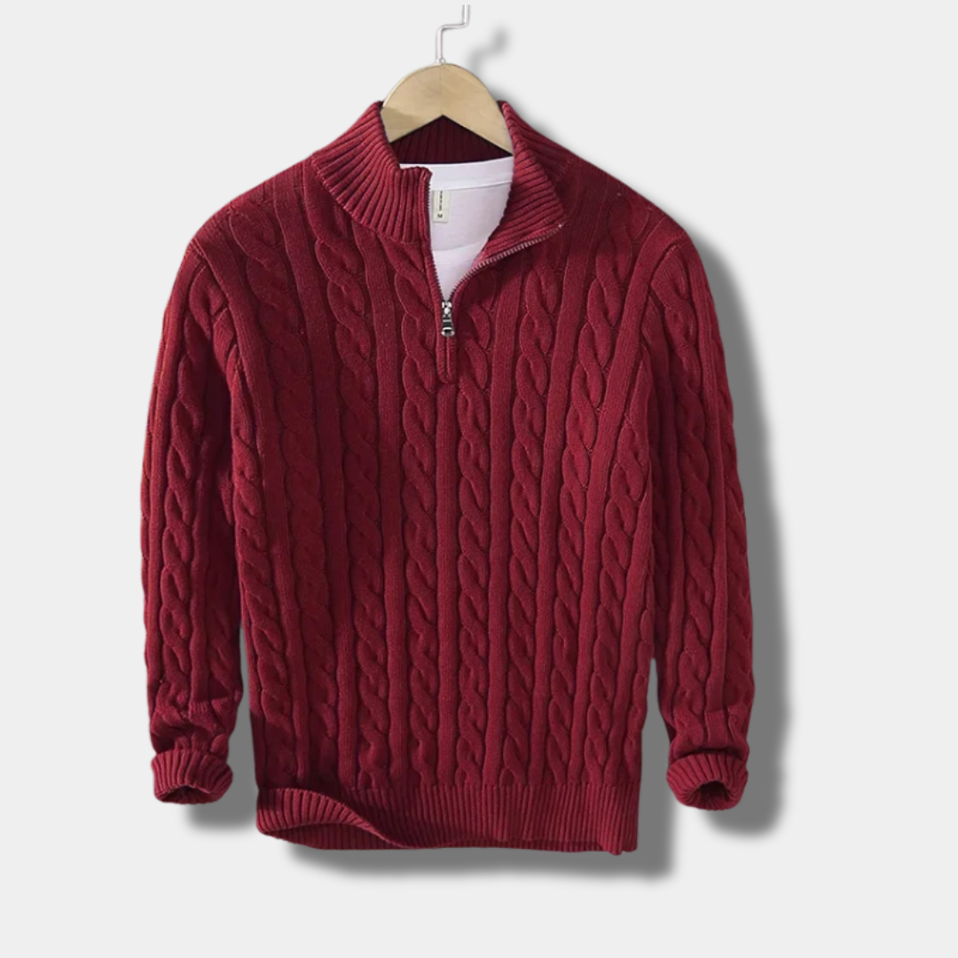Montclair Knitted Quarter Zip