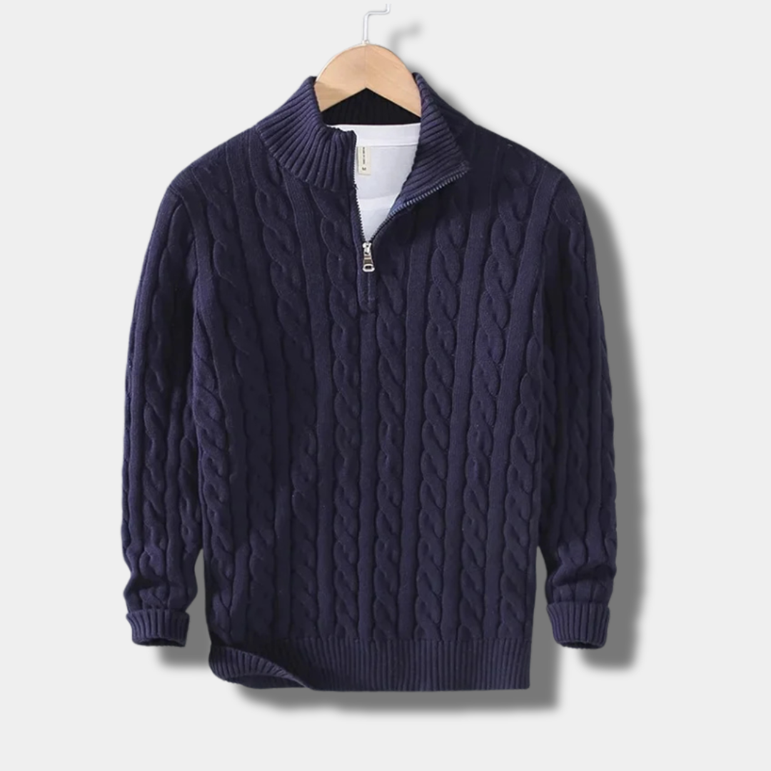 Montclair Knitted Quarter Zip