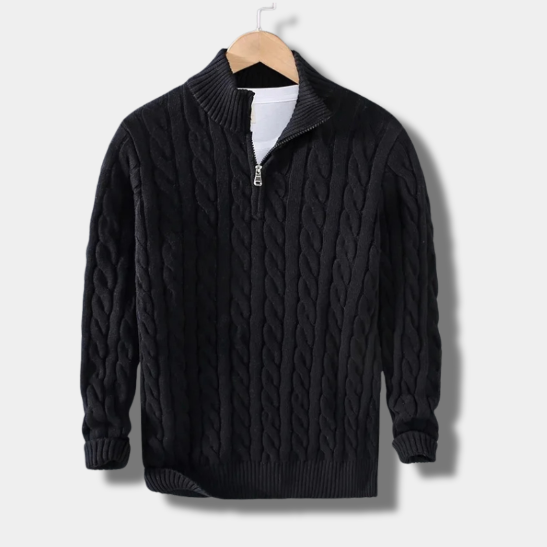 Montclair Knitted Quarter Zip