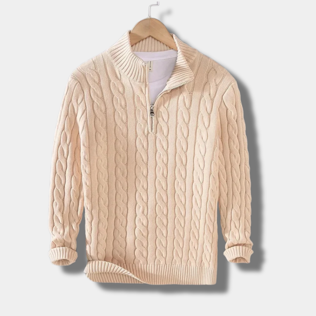 Montclair Knitted Quarter Zip