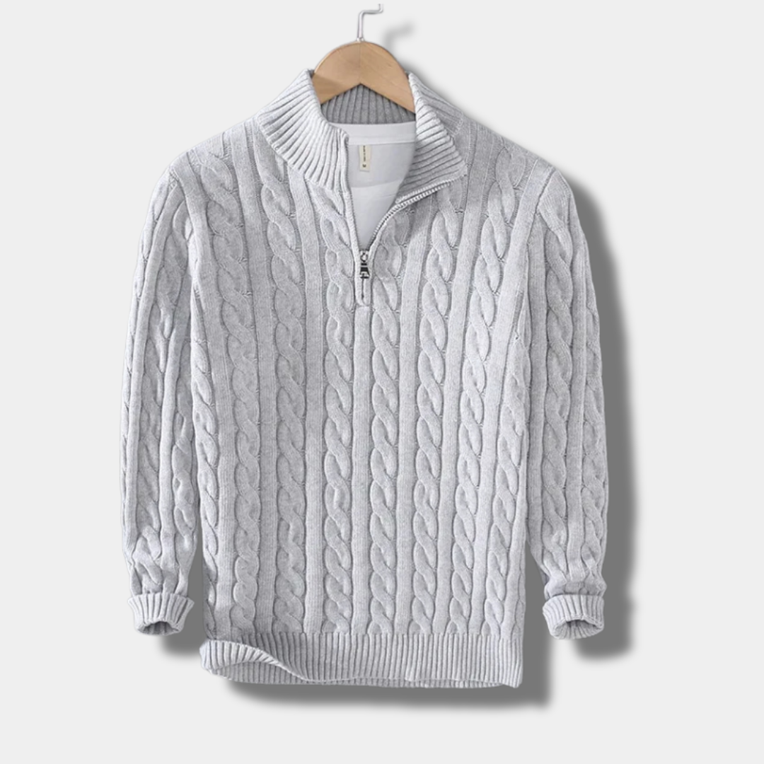 Montclair Knitted Quarter Zip