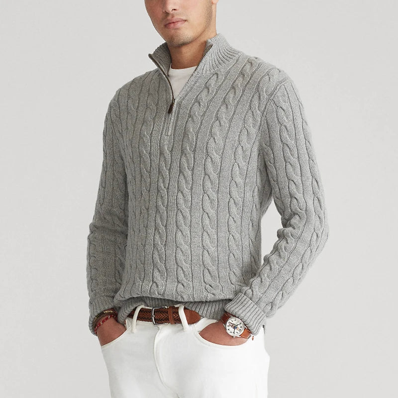 Montclair Knitted Quarter Zip