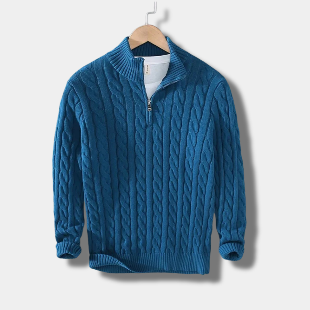 Montclair Knitted Quarter Zip