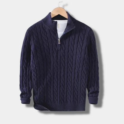 Montclair Knitted Quarter Zip
