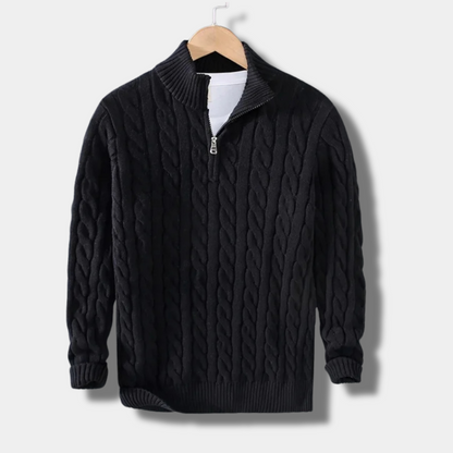 Montclair Knitted Quarter Zip