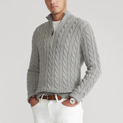 Montclair Knitted Quarter Zip